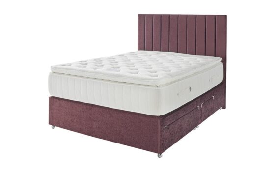 Kaymed Smart Latex 2400 Pillow Top Mattress, Double