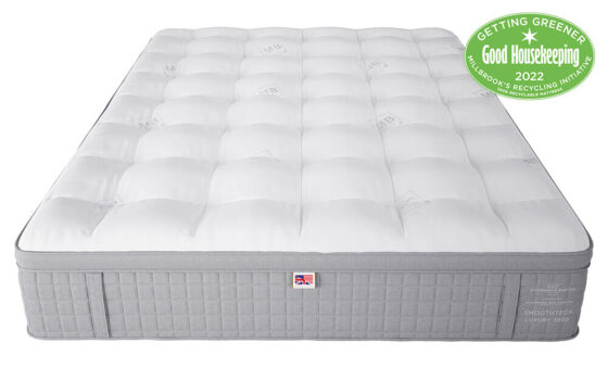 Millbrook Smooth Tech Luxury 3000 Pocket Mattress, Single