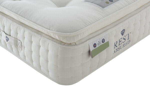 Rest Assured Knowlton 2000 Pocket Latex Pillow Top Mattress, Double