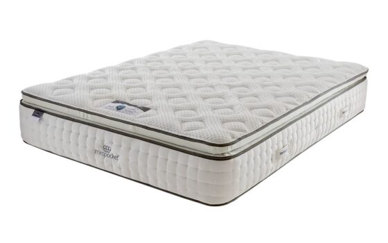 Silentnight Mirapocket 1000 Geltex Pillow Top Mattress, Double