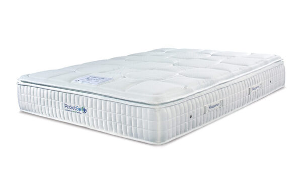 Sleepeezee Immerse 2200 PocketGel Plus Pillow Top Mattress, Double